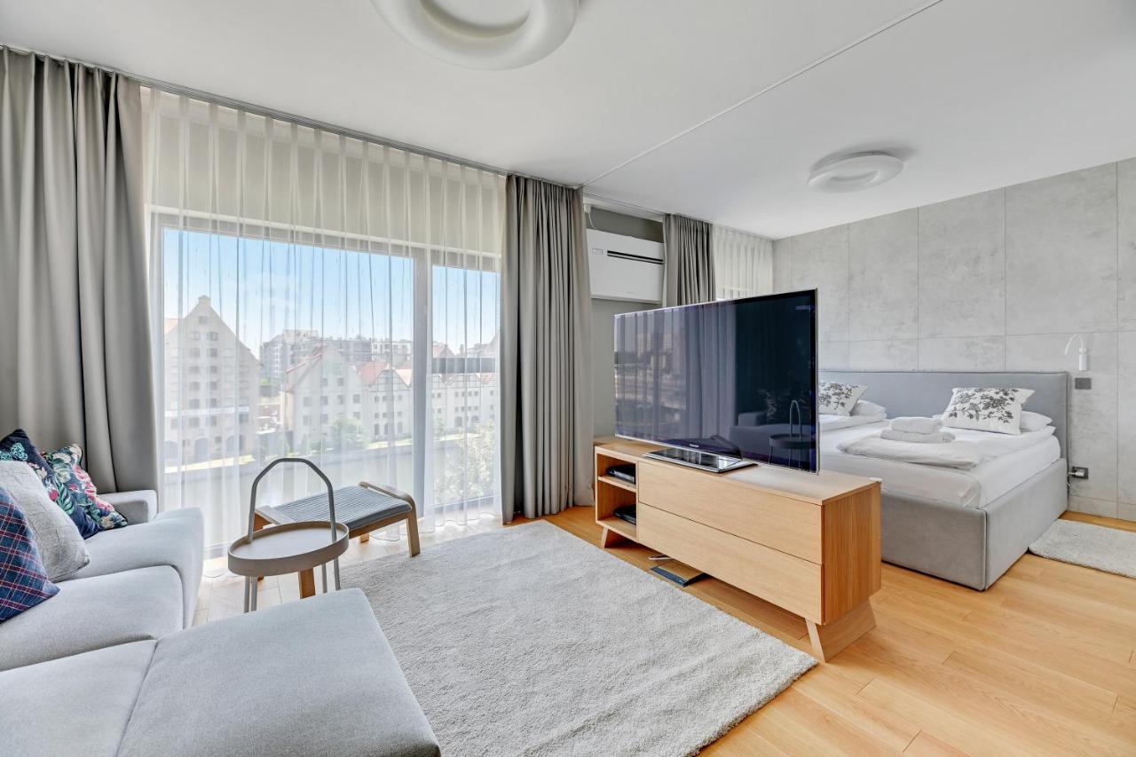Comfort Apartments Rezydencja Wintera 格但斯克 外观 照片