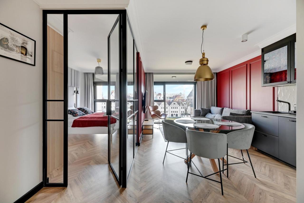 Comfort Apartments Rezydencja Wintera 格但斯克 外观 照片